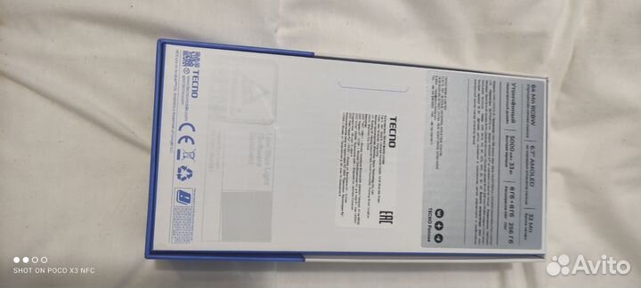 TECNO Camon 20, 8/256 ГБ