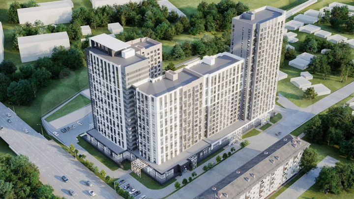 1-к. квартира, 53,5 м², 8/25 эт.