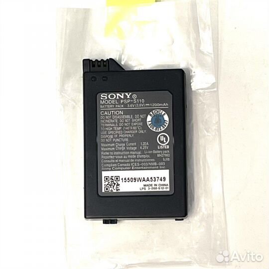 Аккумулятор PSP оригинал