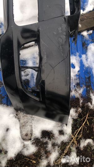 Бампер на lancer x