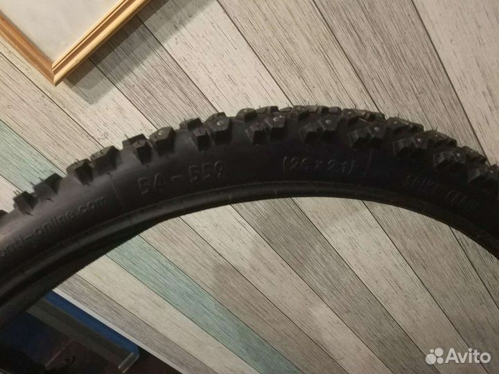 Покрышка зимняя велосипед