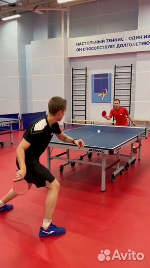 Тренер/спаринг по настольному теннису