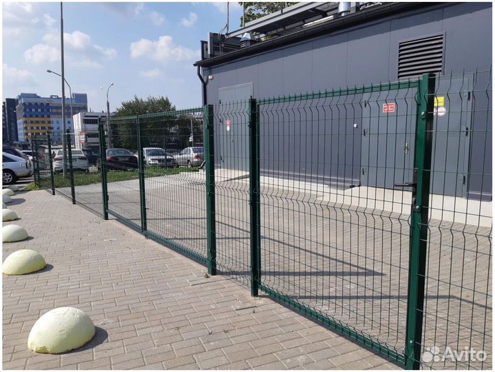 Забор сетка 3D