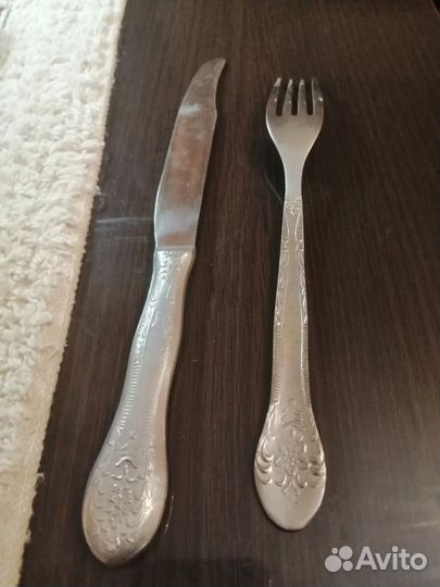 Ножи и вилки столовый набор СССР