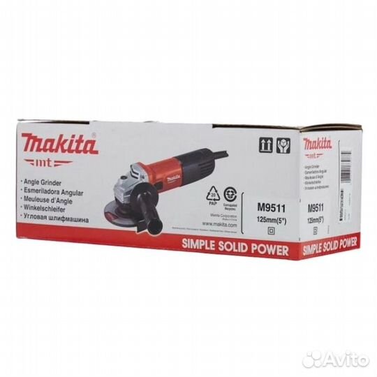 Угловая шлифмашина Makita M9511