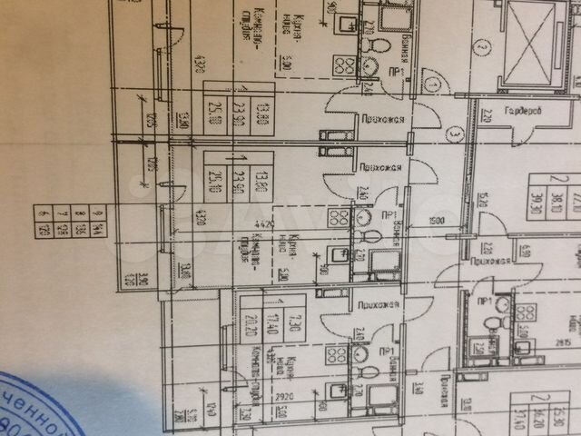 Квартира-студия, 25,1 м², 6/9 эт.