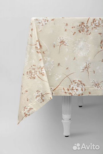 Скатерть лен 130*200