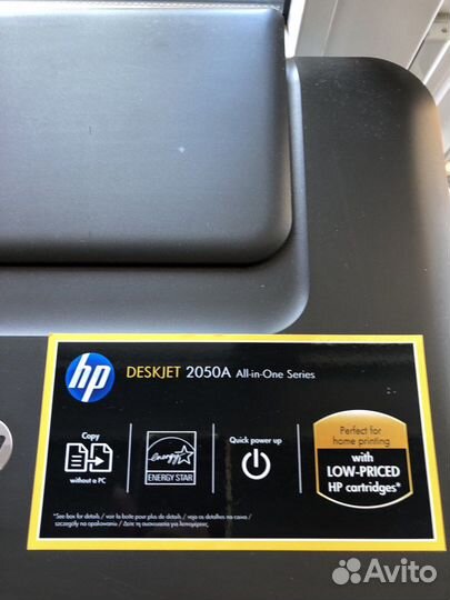 Цветной принтер hp deskjet 2050A