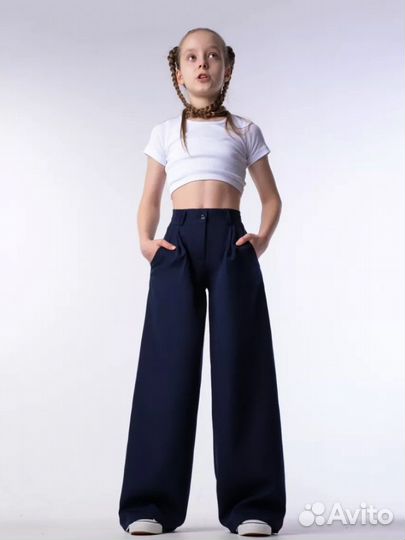 Брюки школьные для девочки