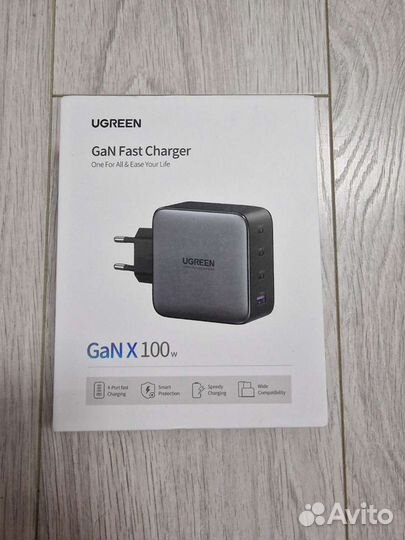 Зарядное устройство Ugreen GaN X 100W