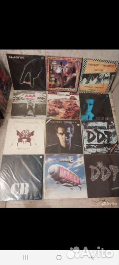 Виниловые пластинки русский рок