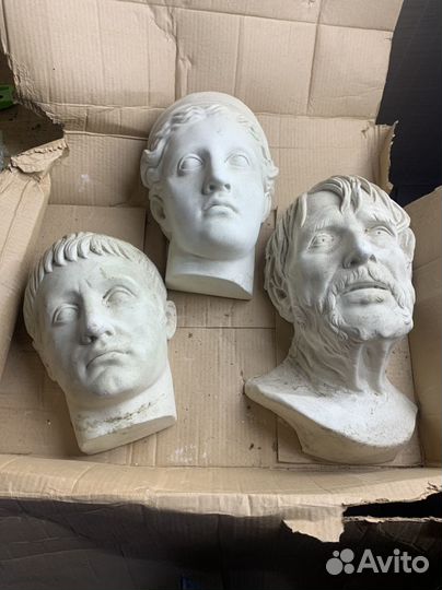 Фигуры из гипса