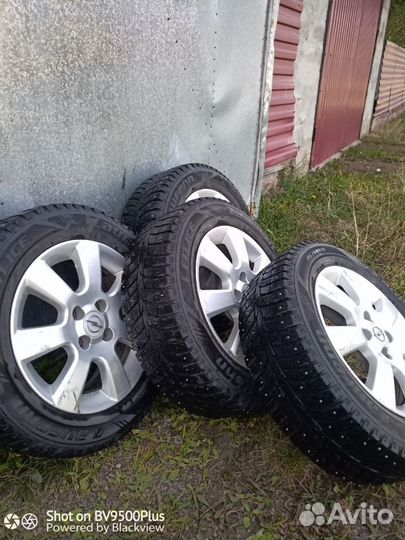 Оригинальные литые диски Opel Meriva 195/60 R15