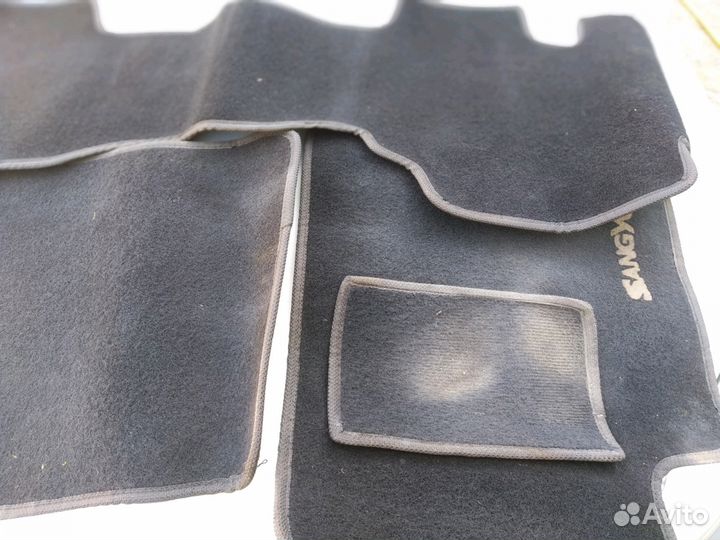 Коврики в авто на Sang Yong Action