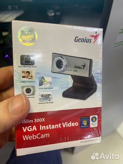 Веб-камера Genius iSlim 300X Новая, запечатка