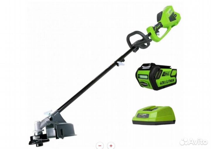 Триммер аккумуляторный, Greenworks GD40BCK4