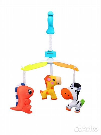 Музыкальная карусель Трилистник Зверята 6318