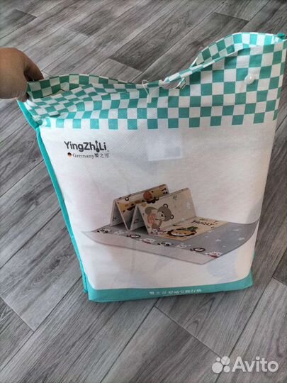 Детский двусторонний коврик для ползания