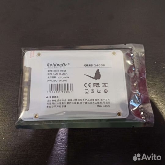 Ssd диск SATA III goldenfire 240 / 120 гб