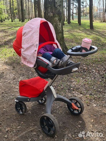 Коляска 2в1 Stokke Xplory V5 с аксессуарами