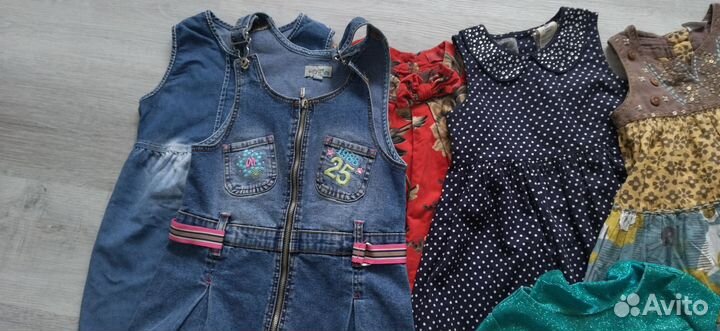 Одежда пакетом на девочку 110-116