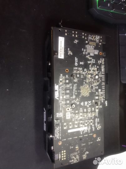 Видеокарта asus rx 580 4gb