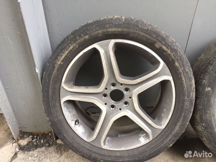 Колеса R19 оригинал на Mercedes Benz GLK (X204)