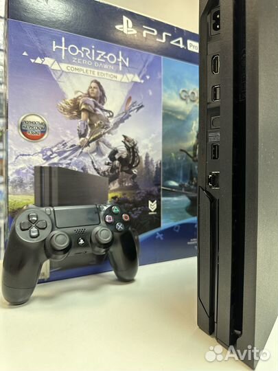 PlayStation 4 Pro 1Tb + 64 игры