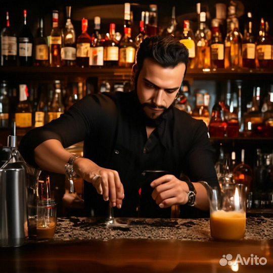 Бармен с ежедневной оплатой