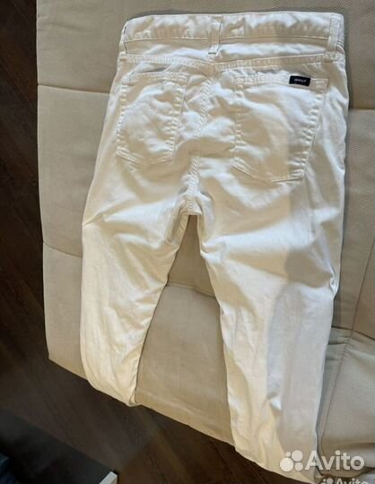 Джинсы белые gant