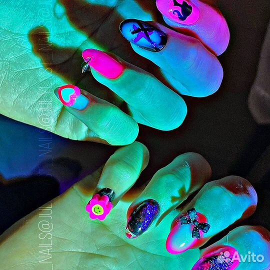 Креативный маникюр/наращивание