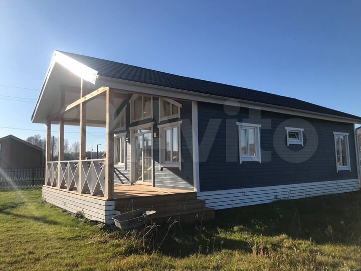 Дом 98 м² на участке 6 сот.