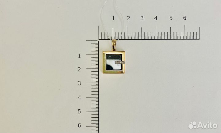 Золотой кулон Арт. 18