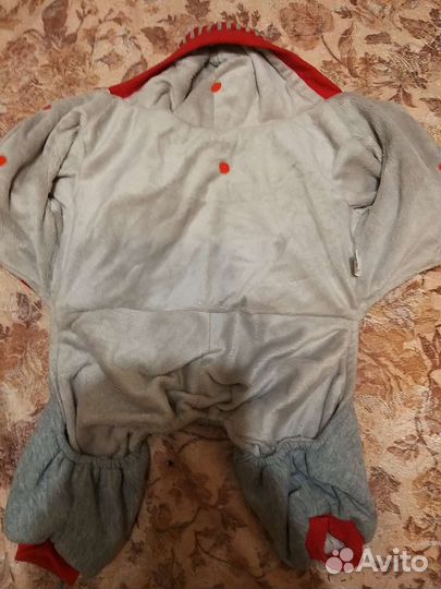 Комбинезон для собачки на флисе