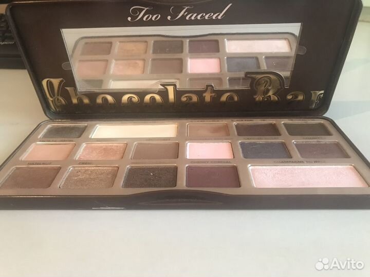 Оригинальная Палитра теней too faced chocolate bar