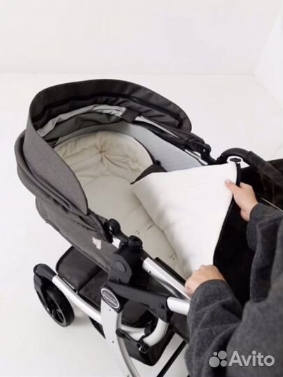 Коляска трансформер Aimile с варежками 2в1 3в1