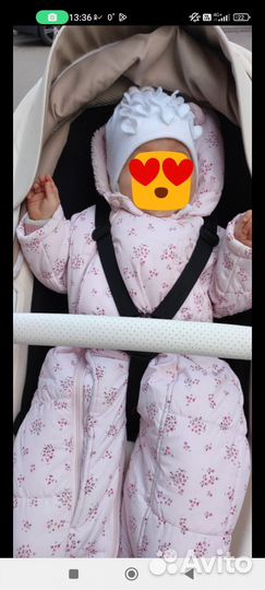 Комбинезон на девочку 74