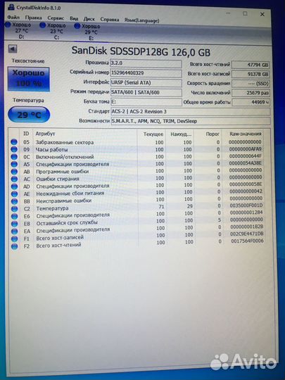 Жесткие диски 128gb-256gb Долговечный MLC память