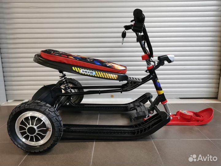 Детский Электроснегокат с амортизатором