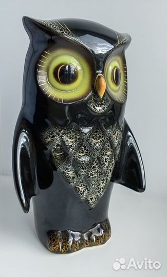 Керамическая копилка сова