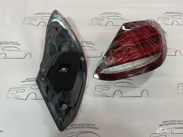 Комплект задних фонарей Mercedes w213 дорестайлинг