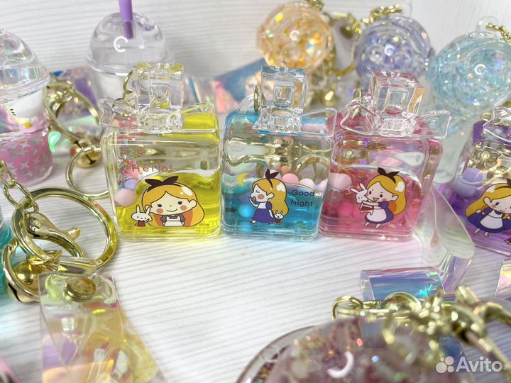 Брелоки с жидкостью