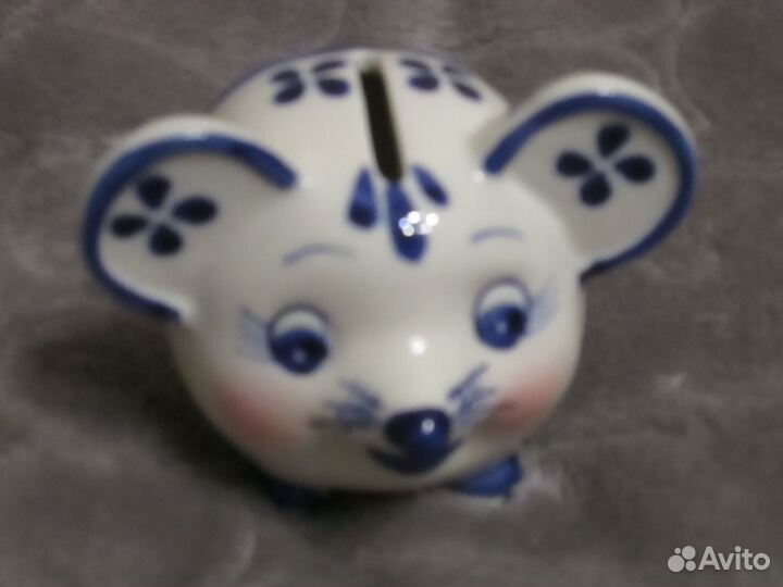 Фигурки животных гжель