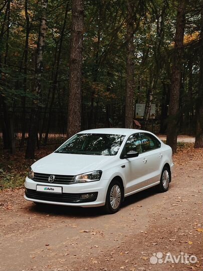 Volkswagen Polo 1.6 AT, 2017, 96 500 км