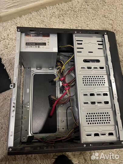 Корпус mini tower с блоком питания 380w