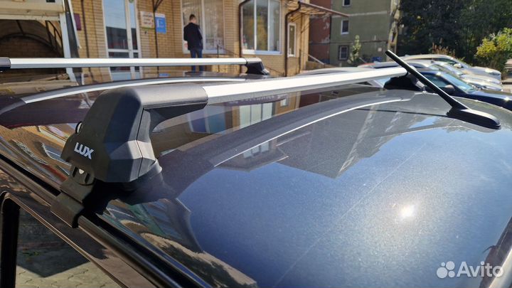 Багажник на крышу LUX city для Лада Нива, серый