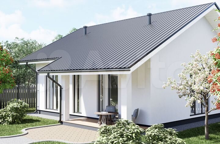 Дом 71 м² на участке 7 сот.