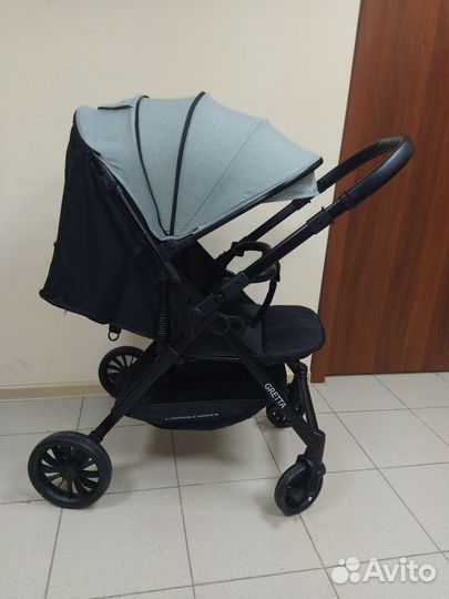 Новая коляска с перекидной ручкой Farfello (хаки)