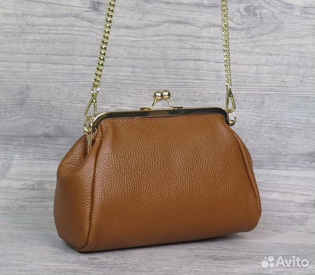 Сумка женская натуральная кожа Италия Арт 21673