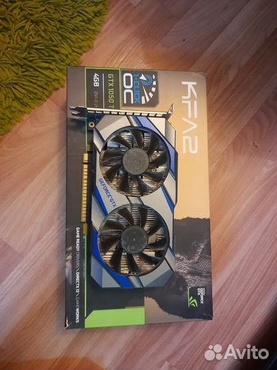 Видеокарта gtx 1050ti kfa2 4gb 1click